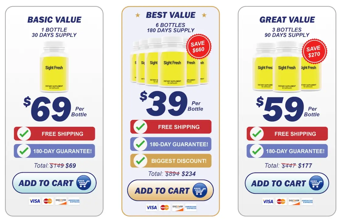 Sight Fresh  Offers